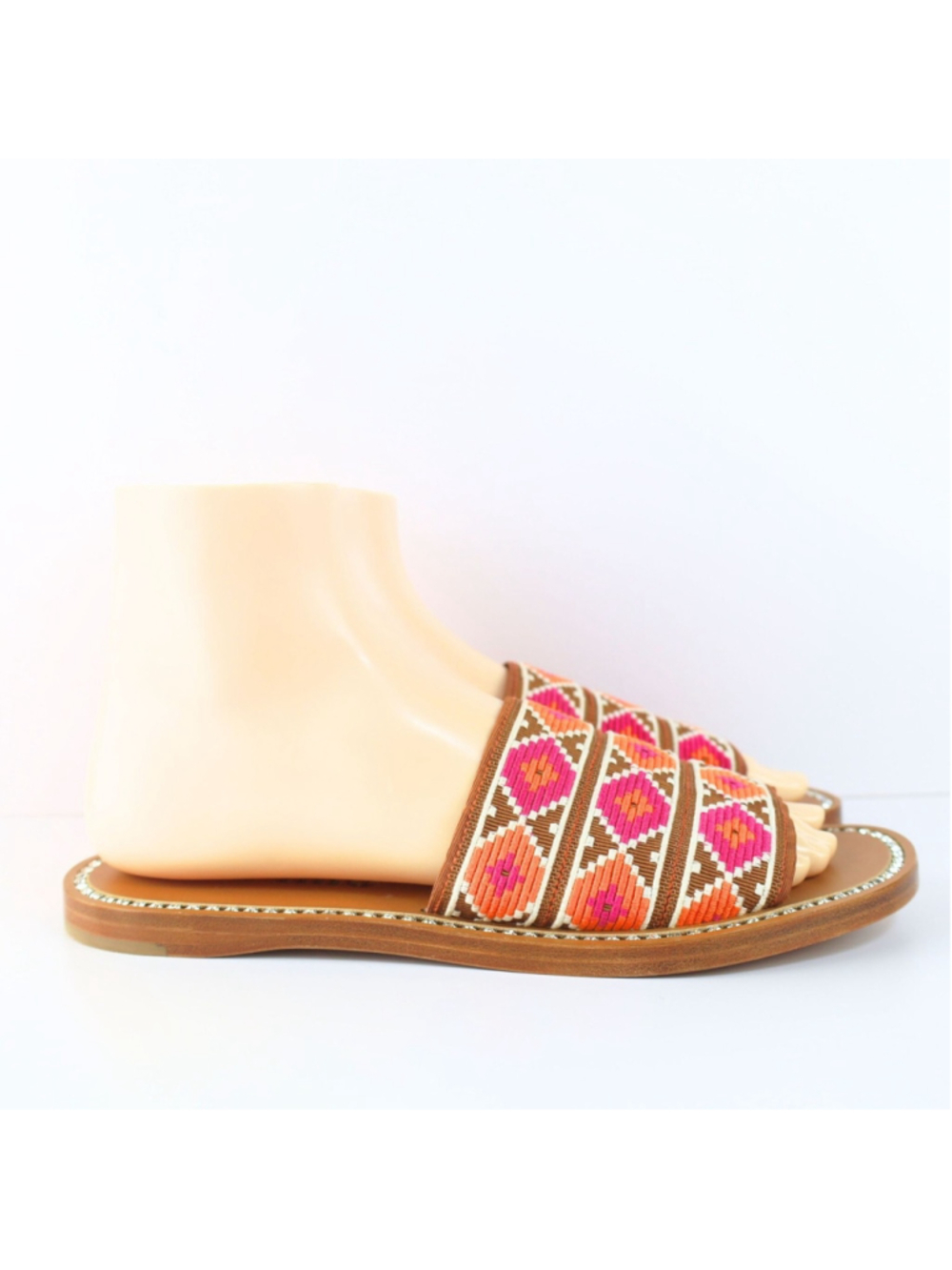 MIU MIU Calzature Donna Embroidery Slide Sandal 6